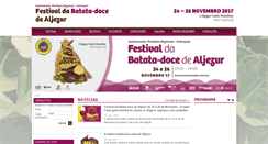 Desktop Screenshot of festival-batatadoce.cm-aljezur.pt
